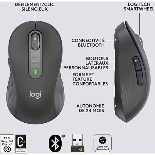 🔥 Logitech M650 - La Souris Révolutionnaire pour une Productivité Maximale ! 🔥