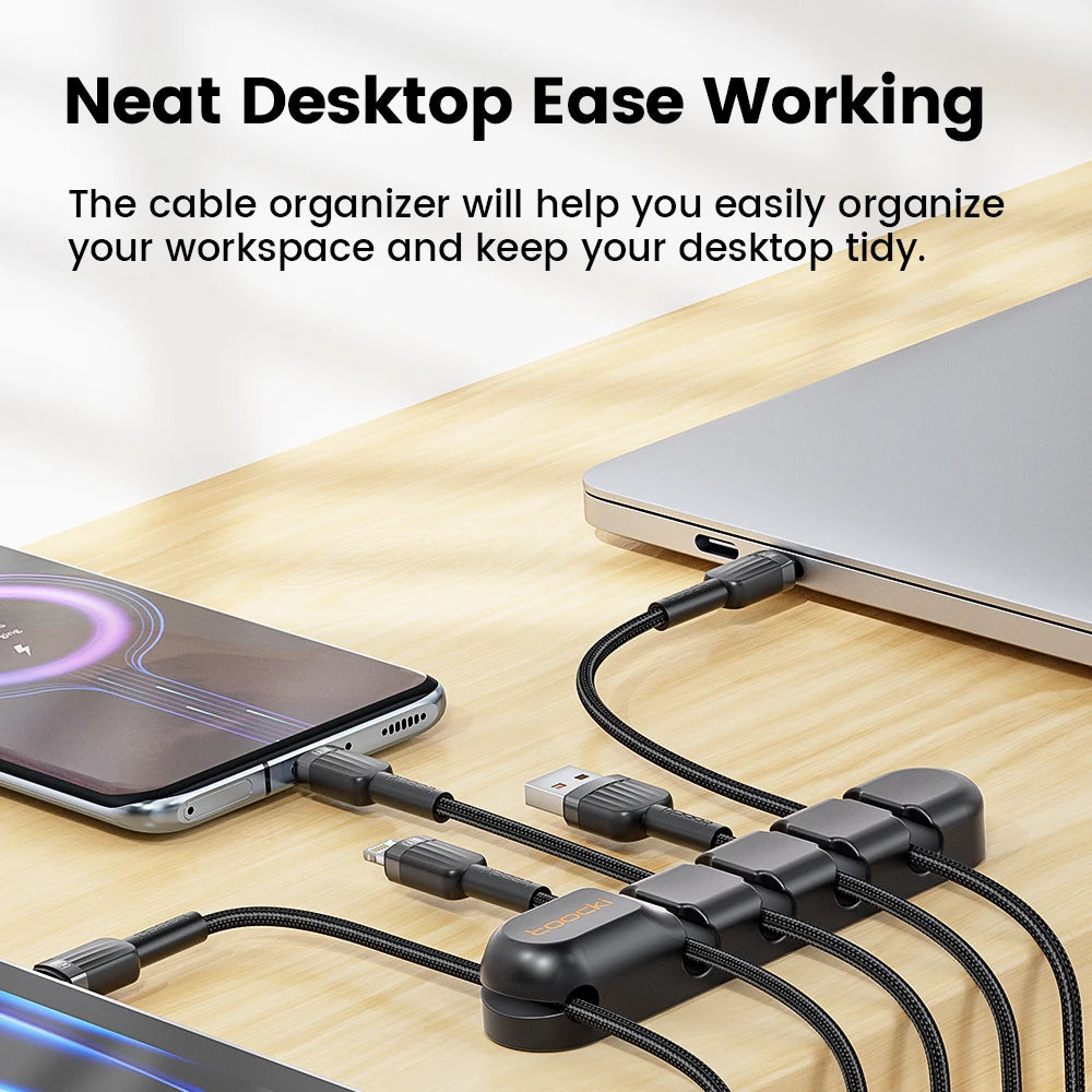 📌 Organiseur de Câbles – Rangement Facile & Efficace ! 🔌