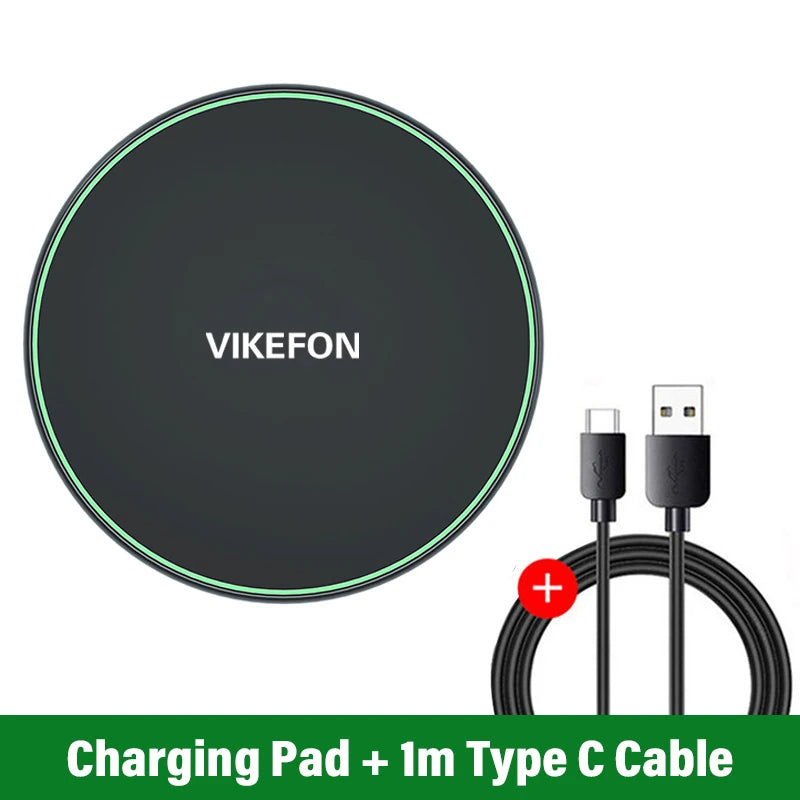 ⚡ Chargeur Sans Fil 30W – Recharge Rapide & Universelle ! 🔋