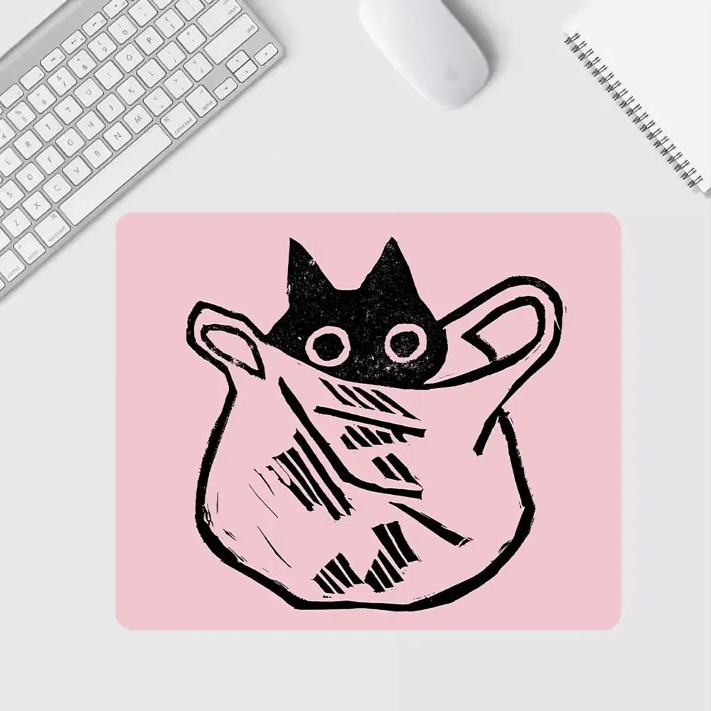 😹 Tapis de Souris FUN – Chats en Pleine Bêtise ! 🐱🎉