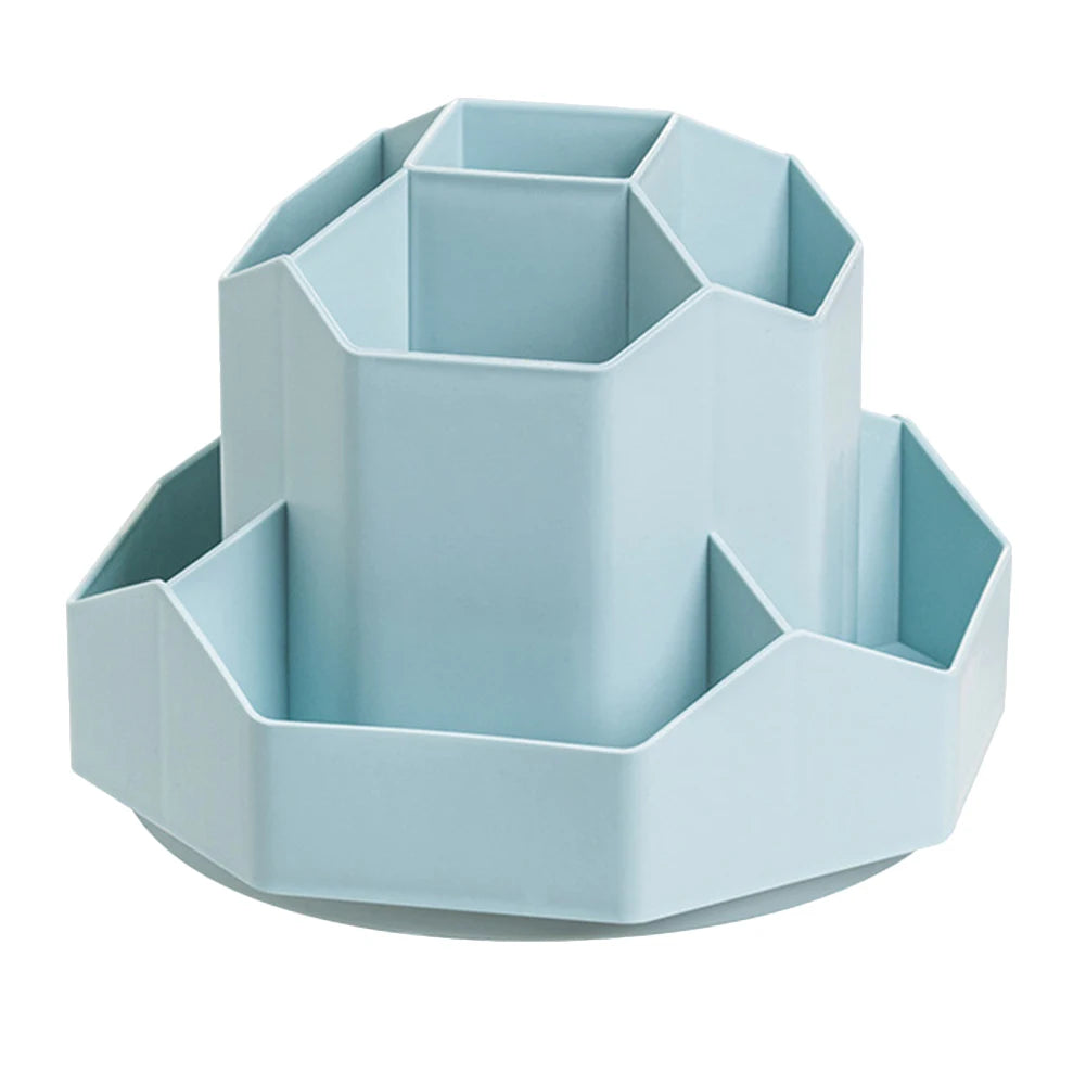 🌀 Boîte de Rangement Rotative à 360° – Organisez Votre Bureau en Un Geste ! ✨