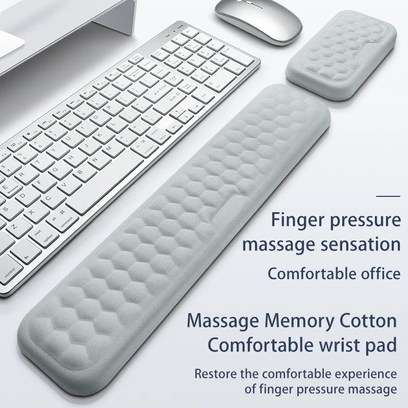 🔥 Repose-Poignets Ergonomique - Confort Maximal pour Clavier & Souris ! 🔥