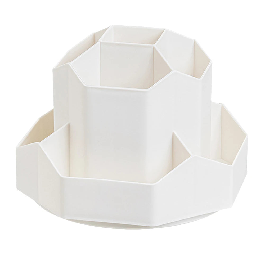 🌀 Boîte de Rangement Rotative à 360° – Organisez Votre Bureau en Un Geste ! ✨