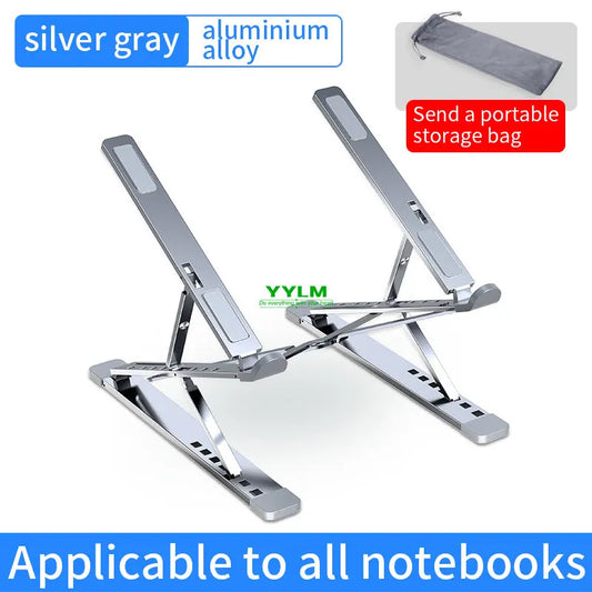 💻Support PC Portable en Aluminium – Ergonomique & Pliable ! 🔥