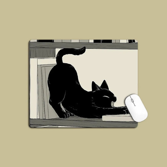 😻 Tapis de Souris FUN avec Chat Drôle – Apportez une Touche d’Humour à Votre Bureau ! 🎉