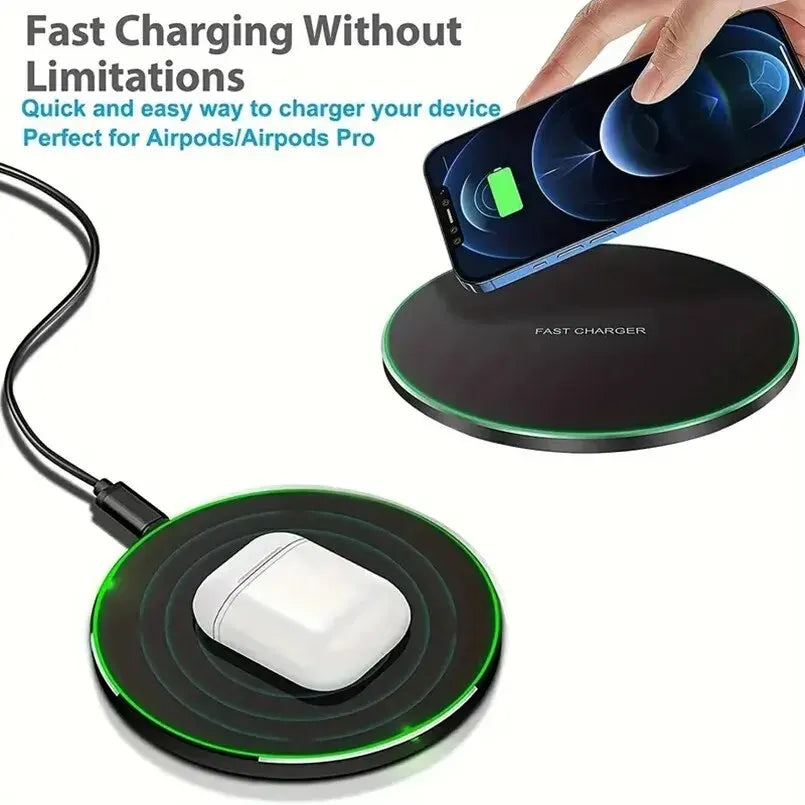 ⚡ Chargeur Sans Fil 30W – Recharge Rapide & Universelle ! 🔋